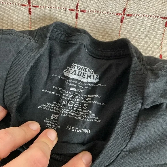 My Hero Academia Unisex Shirt Bundle Red Riot Ingenium Shota Aizawa Medium Shirt - Picture 14 of 14